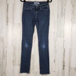 Joe's Jeans Dark Wash Blue Denim Cigarette Fit Jeans Women's Size 25